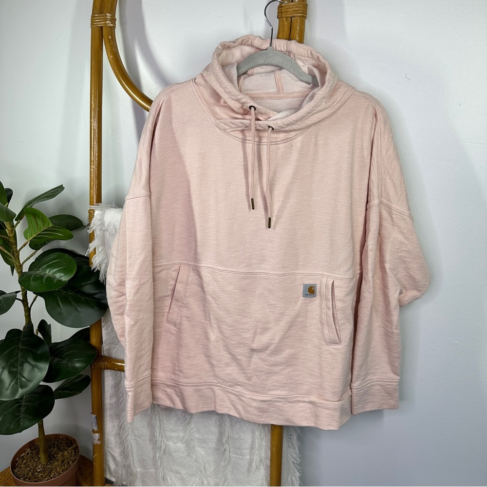 Carhartt Light Pink Pullover Hoodie